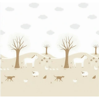 Мека ограда LEO FUN M – 150x180 см, модел с лъвчета | SONNE1317 - 4