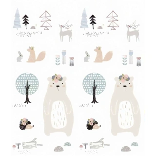 Детска мека ограда LEO FUN L – 150x200 см с цветен дизайн | SONNE1318 - 14