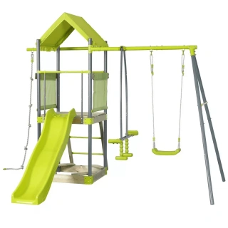 Green For Swing Set – Комплект с люлки и пързалка за двор | SONNE1324 - 6