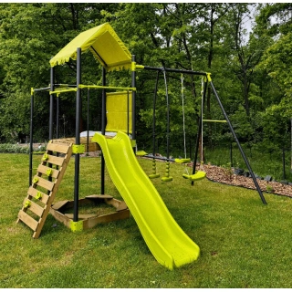 ActiveNest – Модулна площадка с люлки и стена за катерене | SONNE1325 - 7