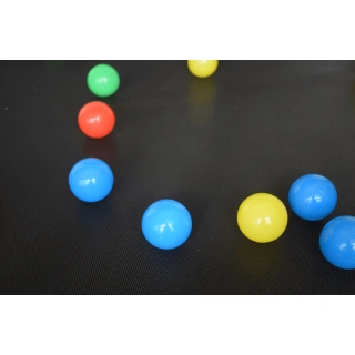 Кръгъл мини батут с обезопасителна мрежа, баскетболен кош | SONNE1329 - 4