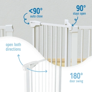 Предпазна преграда за стълби с удължение 7см. + 14см. в сет | SONNE1332 - 8