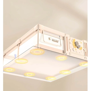 Детска ограда Forest Animals – Cream магнитна дъска и кош | SONNE1358 - 2