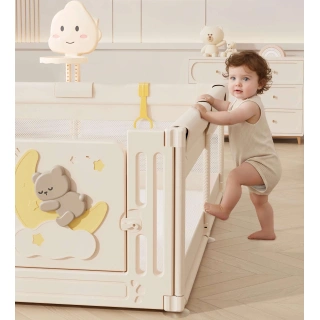Детска ограда Forest Animals – Cream магнитна дъска и кош | SONNE1358 - 5