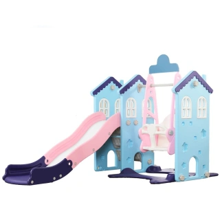 Детска пързалка SKY CASTLE с дворцов модел с кула | SONNE1362 - 1