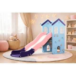 Детска пързалка DREAM CASTLE – с кула и пързалка | SONNE1363 - 2