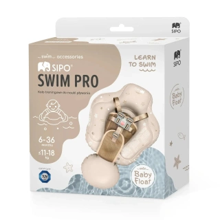 Бебешки учебен пояс SWIM PRO в бежов цвят | SONNE1416 - 3
