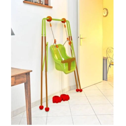 Garden Swing люлка за двор с лесен монтаж и стабилна рамка