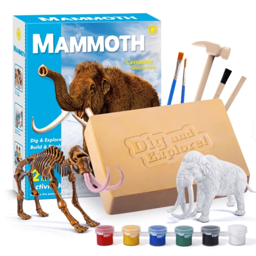 Mammoth – 2 в 1 образователен комплект за оцветяване  | SONNE1334 - 2