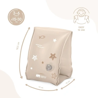 Пояс за ръце Sipo за деца от 3 до 6 години Beige | SONNE1418 - 4