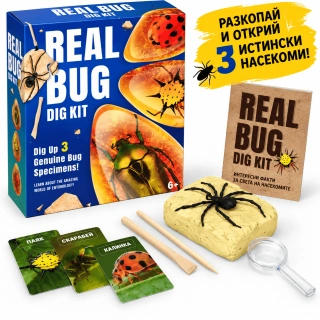 Детски STEM комплект за разкопки Real Bug | SONNE1432 - 2