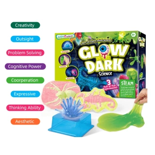 Детски STEM комплект Glow in the Dark Science – 3 светещи експеримента | SONNE1441 - 2