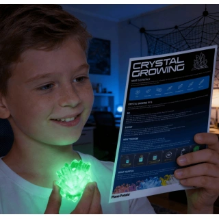 Детски STEM комплект Piano Potato Glowing Crystal – отгледай свой светещ кристал | SONNE1443 - 4