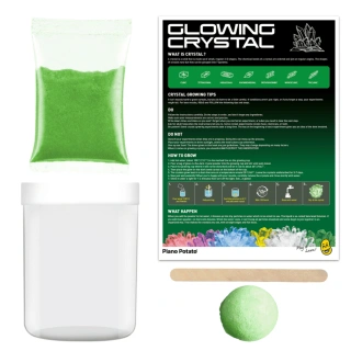 Детски STEM комплект Piano Potato Glowing Crystal – отгледай свой светещ кристал | SONNE1443 - 5