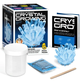 Детски STEM комплект Piano Potato Crystal Growing – отгледай свой син кристал | SONNE1444 - 1