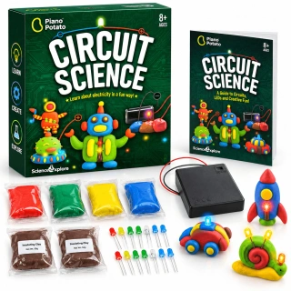 STEM комплект Piano Potato Circuit Science – електрически вериги с проводима глина | SONNE1456 - 1
