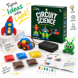 STEM комплект Piano Potato Circuit Science – електрически вериги с проводима глина | SONNE1456 - 5