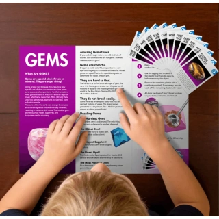 Детски STEM комплект за разкопки GEMS – открий 12 истински скали и минерали | SONNE1462 - 5