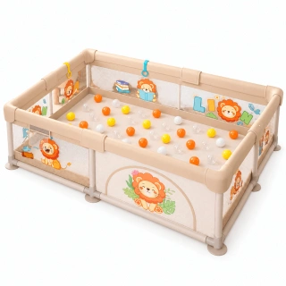 Sonne Savaro XL – Бебешка мека ограда за игра 120×180 см | SONNE1485 - 5