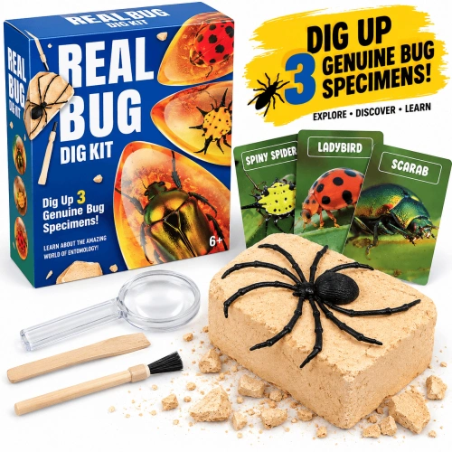 Детски STEM комплект за разкопки Real Bug | SONNE1432