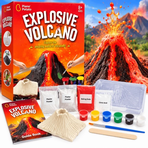Детски STEM комплект Piano Potato Explosive Volcano | SONNE1470
