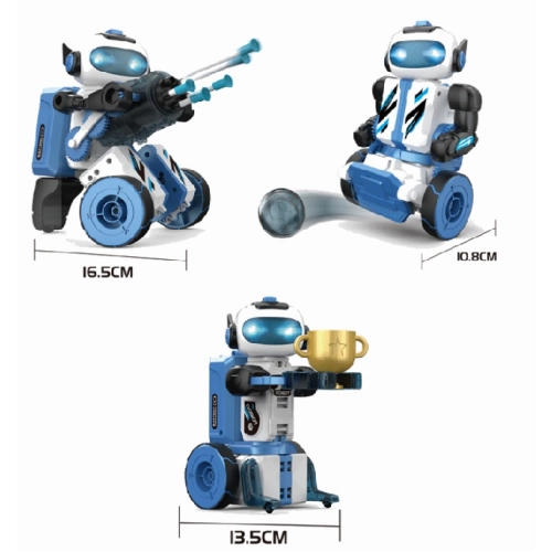 Детски робот BoyBot 3 в 1 с функция мини програмиране | Sonne299 - 3