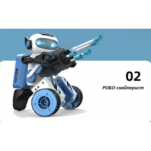 Детски робот BoyBot 3 в 1 с функция мини програмиране | Sonne299 - 5