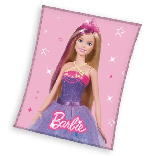 Детско одеяло Barbie Princess 150 х 200 см | BARBдублирано