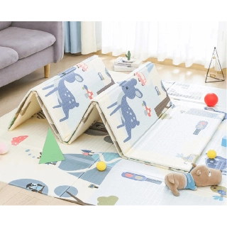 Бебешко меко килимче Еленчета в града 180*200*1 размер М | Sonne345 - 4