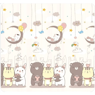 Меко бебешко килимче Жирафчо/Мечо 180*200*1 размер М | Sonne337 - 4