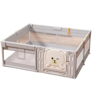 Детска кошара за игра  Ivy grey 180*200*65 сива | Sonne366 - 1