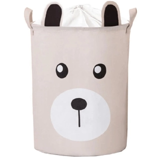 Кош за съхранение на играчки, сгъваем, 43 L, Плюшено мече | BT036 - 1
