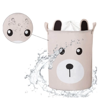 Кош за съхранение на играчки, сгъваем, 43 L, Плюшено мече | BT036 - 3