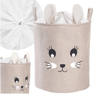 Първокласен кош за съхранение, сгъваема   XXL, 63 L, заек | XB04 - 3