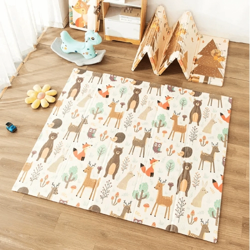Детско меко килимче Forrest / Fox 180*200*1 размер М | Sonne360 - 3