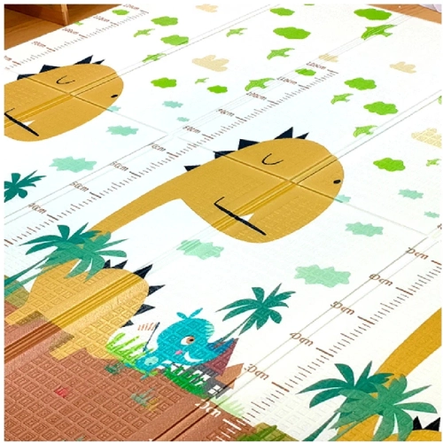 Мек детски килим за игра Dino / Summer 180*200*1.5 размер L  | Sonne354 - 3