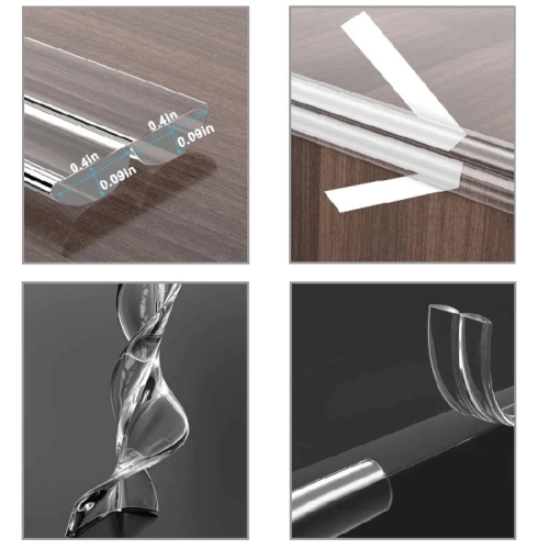 Прозрачна лента за защита на ръбовете на мебелите, 3 м | SBS-T10 - 3