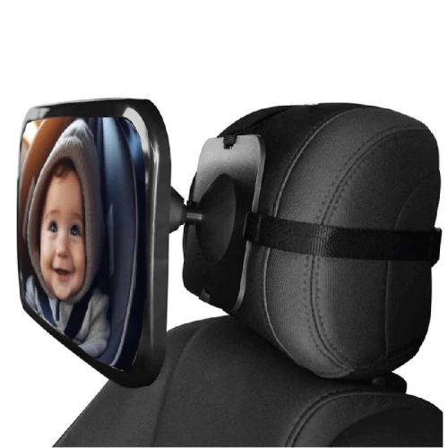 Бебешко огледало за задна седалка, черно | SBS-SM30 - 6