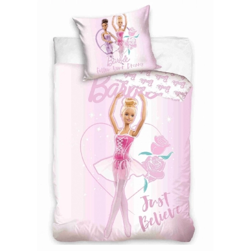 Детско спално бельо Barbie Ballerina 140*200 +65*65 | BARB235023-1 - 1