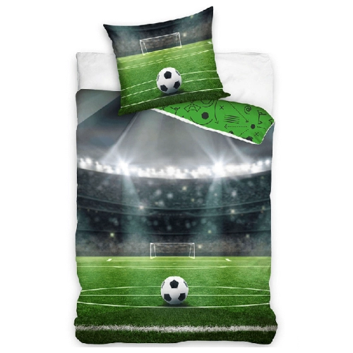 Детски спален комплект Футбол 140x200 + 60x70 | NL201096-13