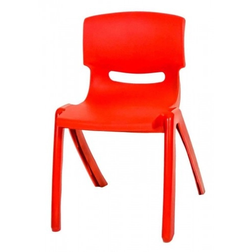 Цветно детско столче Фантазия червен цвят | Sonne402