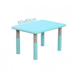 Детски комплект регулируема маса и  1 стол Sonne синя | Sonne18-1 - 8