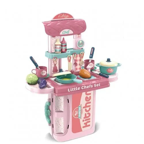 Детска розова кухня Little Chefs Set | Sonne100