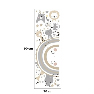 Стикери за стена за бебешка стая сладки животни | SONNE928 - 4