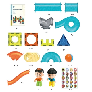 Детска игра с магнитни елементи и топче Luna Parck | Sonne323 - 3