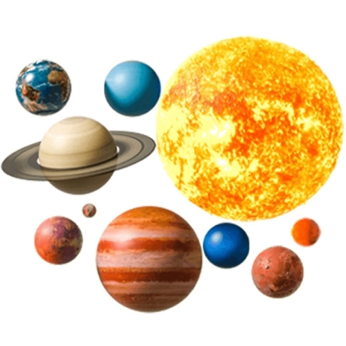 Стикери за стена за детска стая – Планети Слънчева система | SONNE926 - 6
