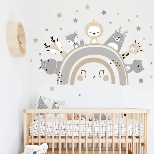 Стикери за стена за бебешка стая сладки животни | SONNE928 - 1