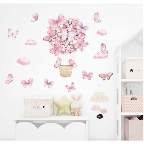 Детски стикери за стена – розови пеперуди | SONNE935 - 3