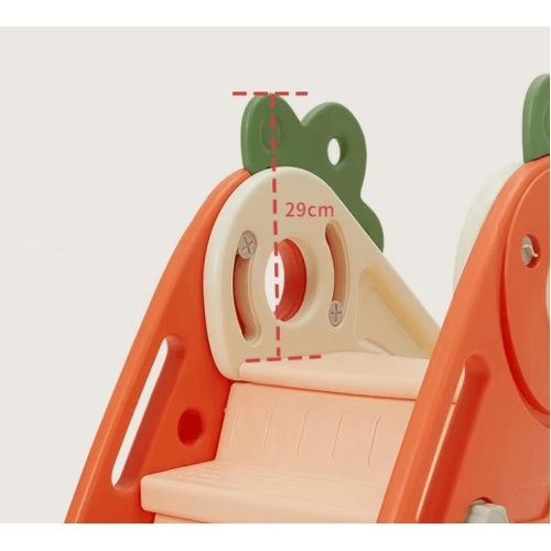 Детска пързалка Carot в оранжев цвят и затворени стълби | SONNE940 - 5