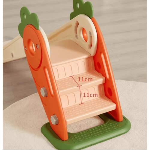 Детска пързалка Carot в оранжев цвят и затворени стълби | SONNE940 - 6